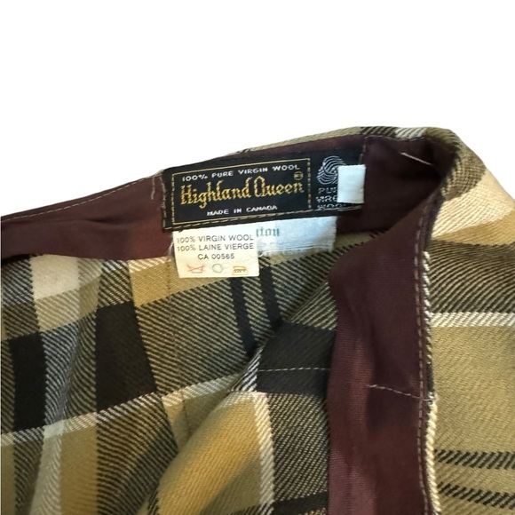 Vintage Highland Queen Wide Leg Wool Trousers - Picture 6 of 6